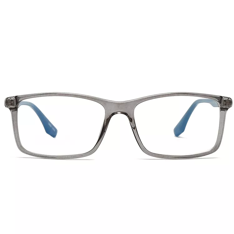 TR90 Elite Rectangle Business Style Metal Inlay Glasses